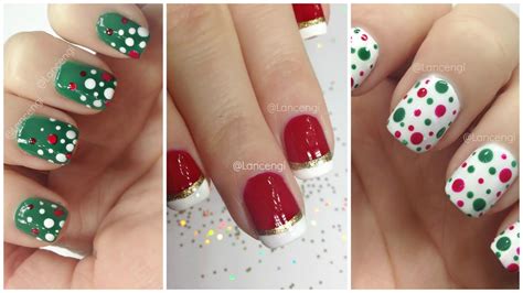 Diy Cute And Easy Christmas Nail Polish Designs For Beginners 15 The