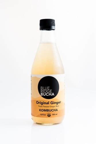 Blue Ridge Bucha Original Ginger Organic Kombucha Drink 12 Fl Oz Qfc