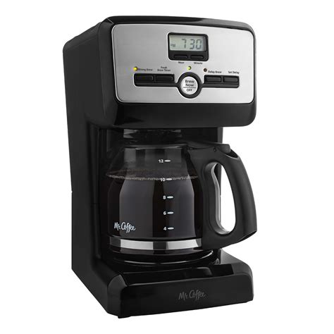 Mr Coffee 12 Cup Programmable Coffee Maker Black Bvmc