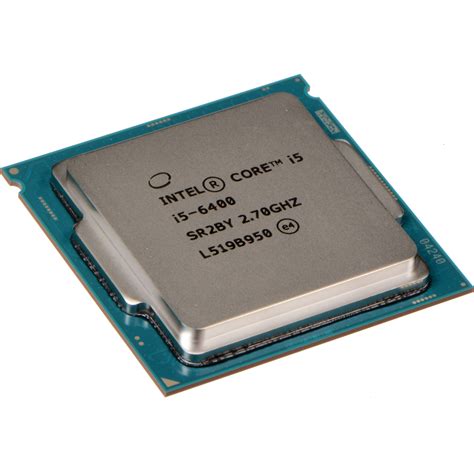 The following is a list of intel core i5 brand microprocessors. Intel Core i5-6400 2.7 GHz Quad-Core Processor ...
