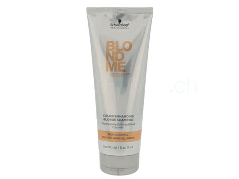 Schwarzkopf Professional Blond Me Color Enhancing Blonde Caramel Shampoo Shampooing Parfimoch