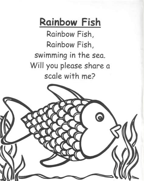 Get This Printable Rainbow Fish Coloring Sheets For Kids 8cbs2