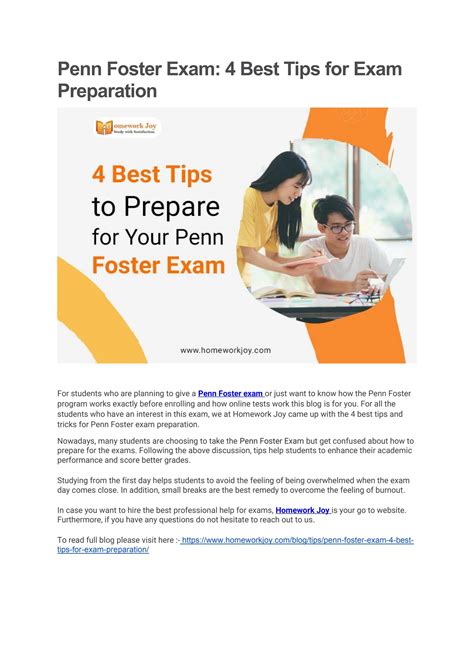Penn Foster Exam: 4 Best Tips for Exam Preparation by mrjamescharles