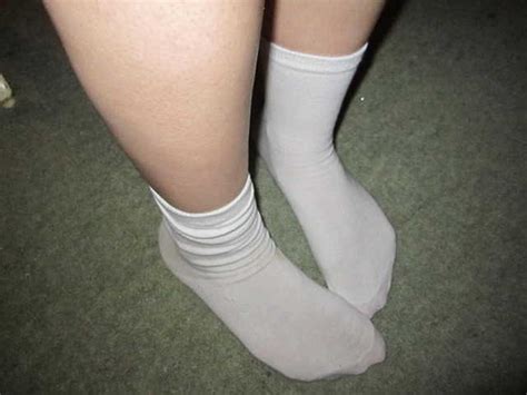 Well Worn Used White Ladies Girls Women S Dirty Socks For Sale From