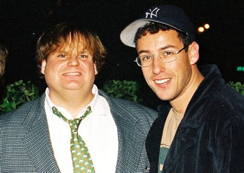 Adam Sandler Says Performing Song For Chris Farley On Tour Still Makes