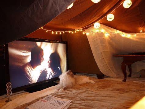 Grown Up Fort For Date Nightwhat A Great Idea Even Though My