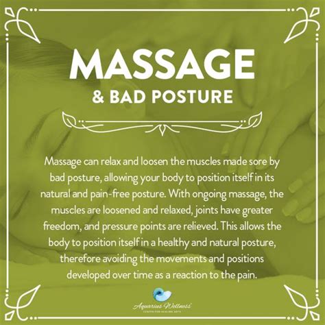 Massage And Bad Posture Mike Gillis Rmt Moncton Massage Therapy
