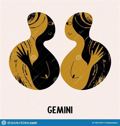 Gemini Zodiac Sign Two Girls Are Twins Constellation Of Gemini