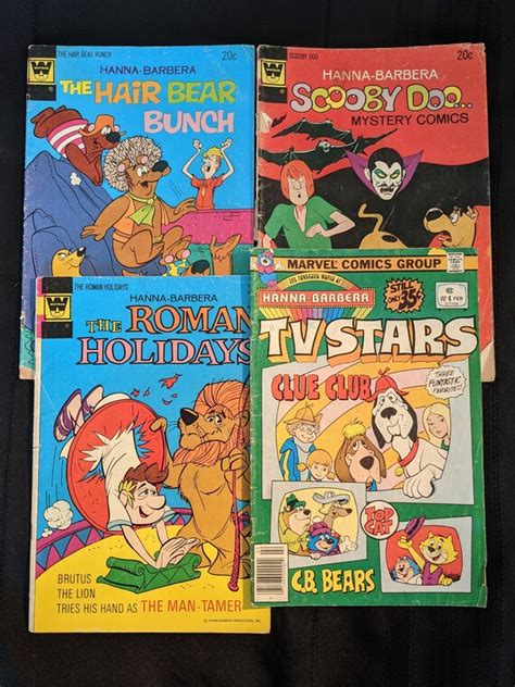 Vintage Hanna Barbera Comic Books 1970s Etsy