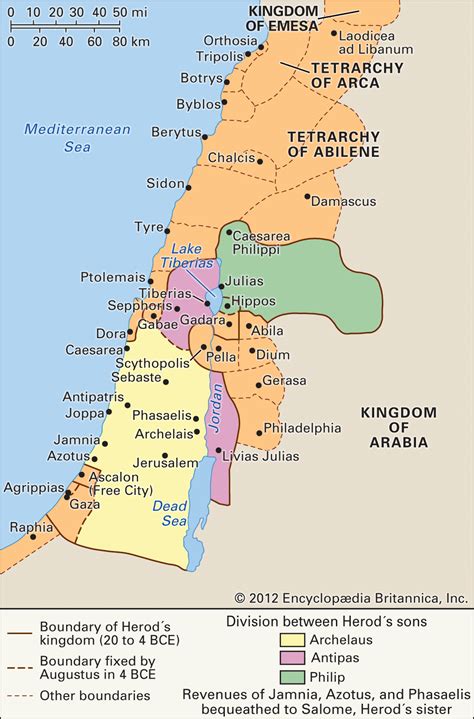Jesus Jewish Palestine At The Time Of Jesus Britannica