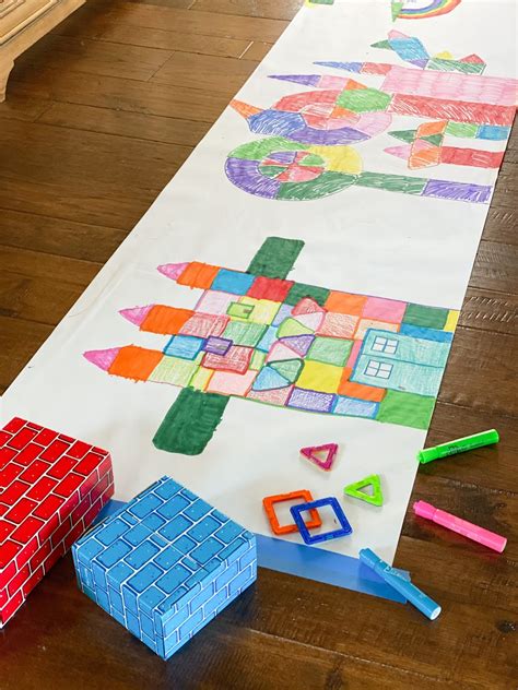 Toddler Approved Paul Klee Inspired Shape Art Project For Kids
