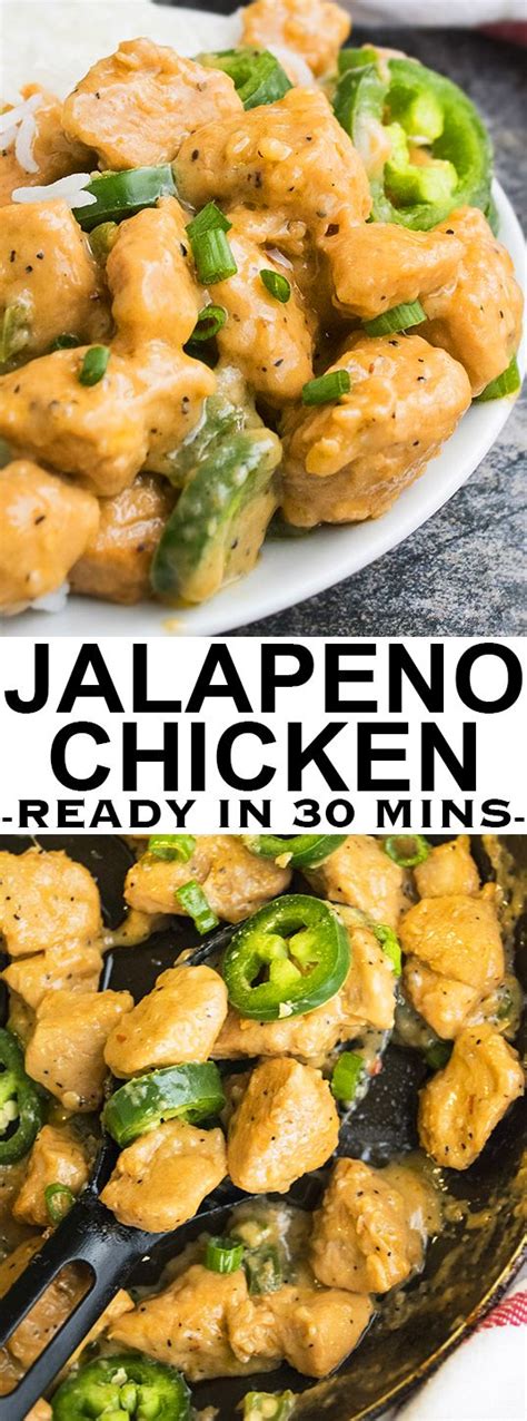 Recipes: Jalapeno Chicken (Easy 30 Minute Meal)