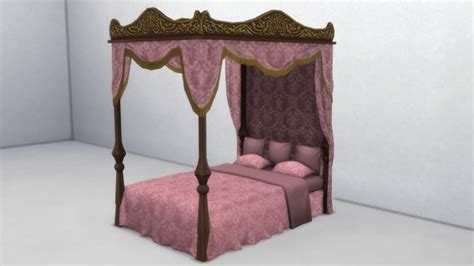 French Canopy Bed By Thejim07 At Mod The Sims Sims 4 Updates
