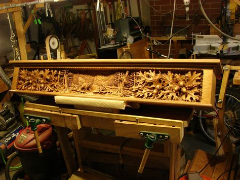Custom Woodcarving Carved Fireplace Mantels
