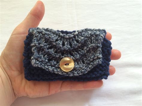 Knitting baby scarf and hat patterns free. Knitted card holder wallet, cotton gift card envelope ...