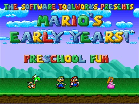 Marios Early Years Pre School Download Gamefabrique