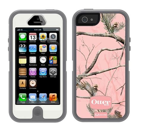 Otterbox Defender Series Case And Holster For Iphone 5 Realtree Camo In