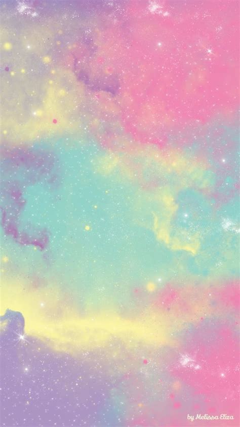 Cute Galaxy Colorful Wallpaper Pastel Galaxy Wallpaper Space
