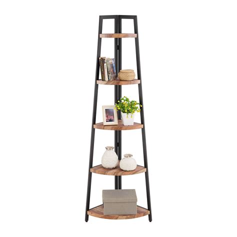 Props go to miranda from live free creative co for this idea. Danya B. Rustic Free-Standing 5-Tier Pyramid Industrial ...