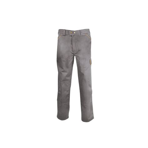 Grey Work Pants 35 Polyester Comfort And Durability