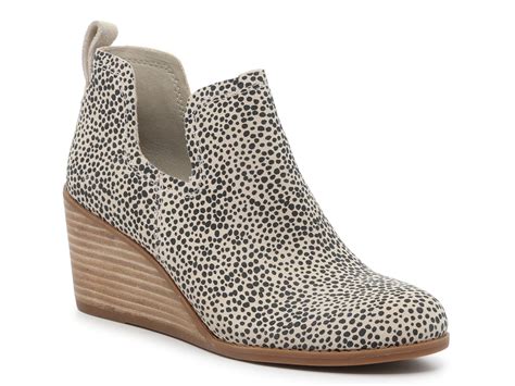 Toms Kallie Wedge Bootie Womens Free Shipping Dsw