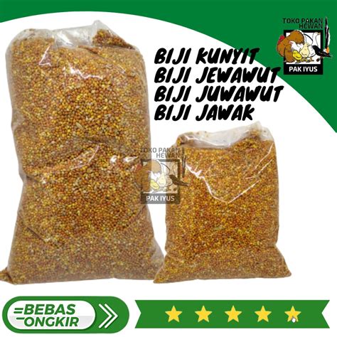 Jual Biji Kunyit Biji Jewawut Jawawut Biji Jawak Loverbird Kenari