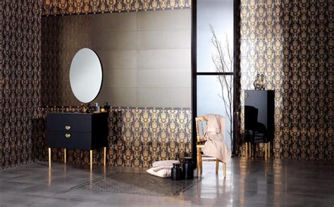The right bathroom wallpaper can totally transform a functional room into a pretty retreat. SAPHIRE 3D TEXTURED WALLPAPER WALL TILE-12X36 Saphire ...