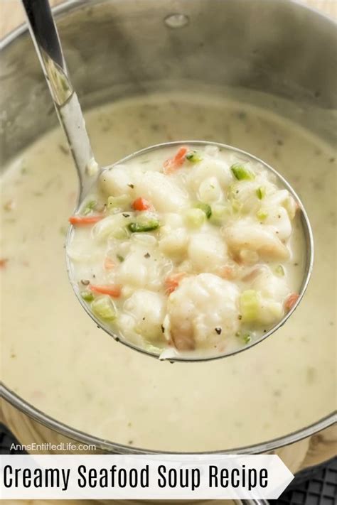 Creamy Seafood Soup Recipe