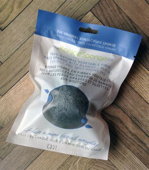 The Konjac Sponge Co Konjac Bamboo Charcoal Facial Sponge Review A