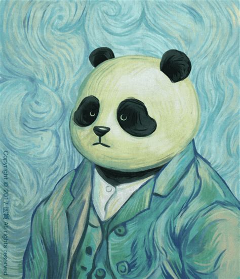 21 Famous Paintings That Look Better With Pandas Niedlicher Panda