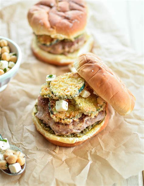 Turkey Burgers With Fried Zucchinicooking And Beer