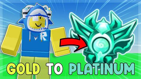 I Solo Queue Ranked To Platinum Roblox Bedwars Youtube
