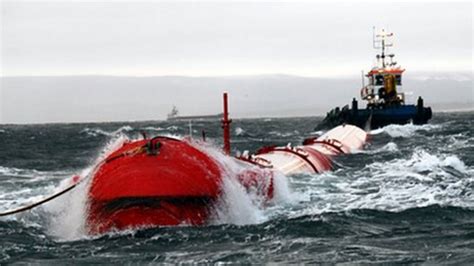 Wave Power Firm Pelamis Calls In Administrators Bbc News