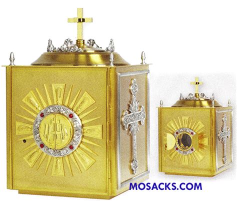 K672 Tabernacle With Ihs Adoration Window Tabernacle Is 18 H X 11 14