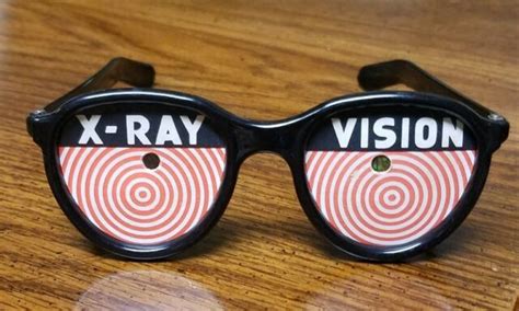 rare 1965 x ray spex x ray vision novelty glasses honey toy industries ebay