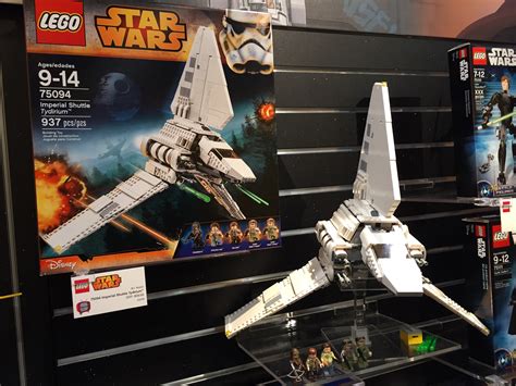 Toy Fair 2015 Lego Star Wars Imperial Shuttle Tydirium 75094 Bricks