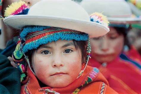 Quechua Girl Amarete Of The Population Republic Of Bolivia Photograph