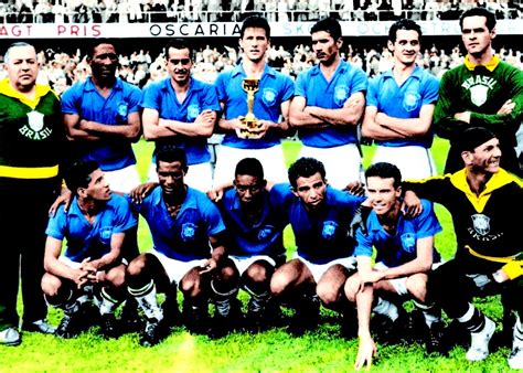 Comienzan a arribar las selecciones para la disputa del torneo. SELECCIÓN DE BRASIL Campeona del Mundo 1958