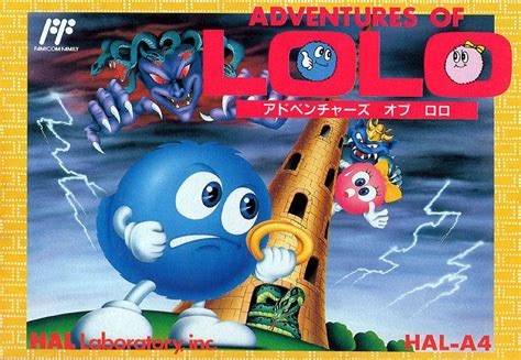 Adventures Of Lolo 2 1990 Nes Box Cover Art Mobygames