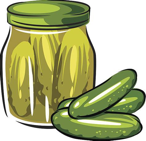 Pickle Clip Art Vector Images And Illustrations Istock