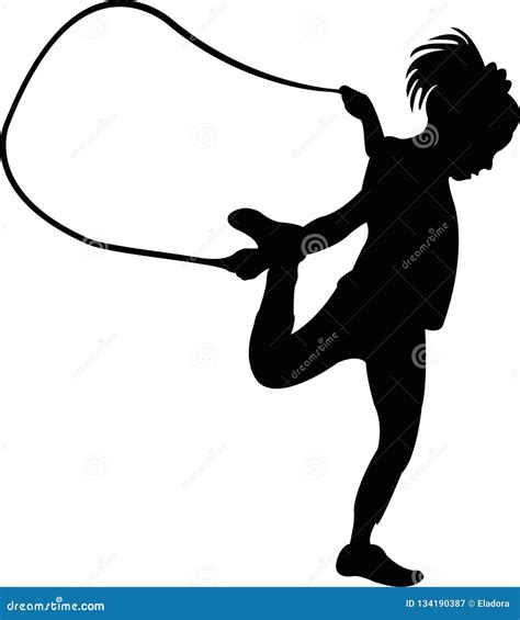 Jump Rope Silhouette