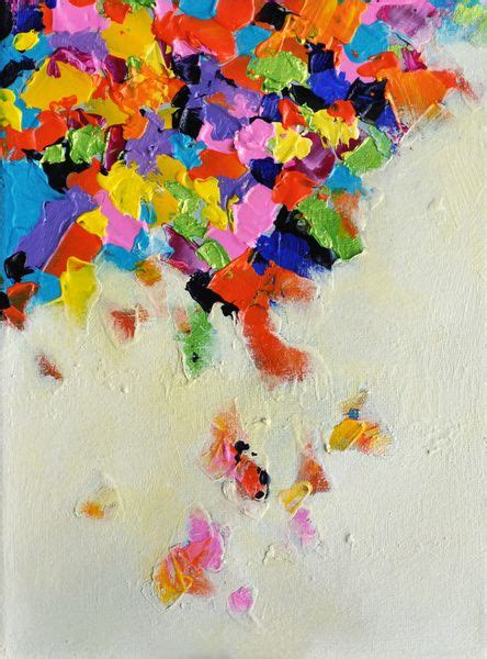 Falling Rainbow 4 Van Maria Kitano Op Canvas Behang En Meer Etsy