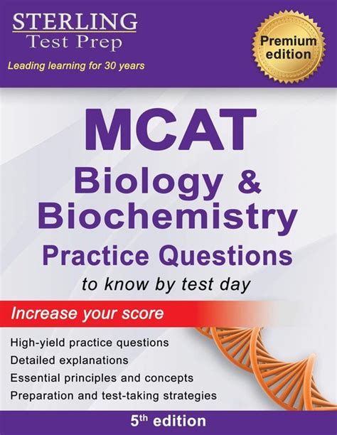 Mcat Science Preparation Mcat Biology Biochemistry Practice