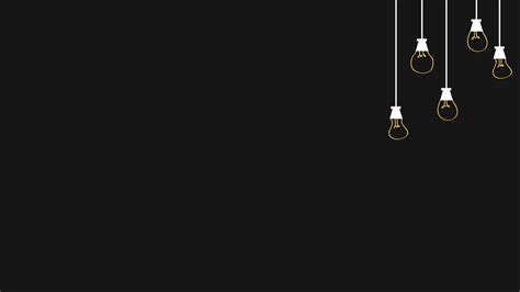 Free Download Black Light Bulbs Minimalistic Wallpaper 2400x1350 For