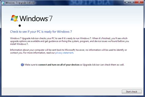 Download Windows 7 Upgrade Advisor