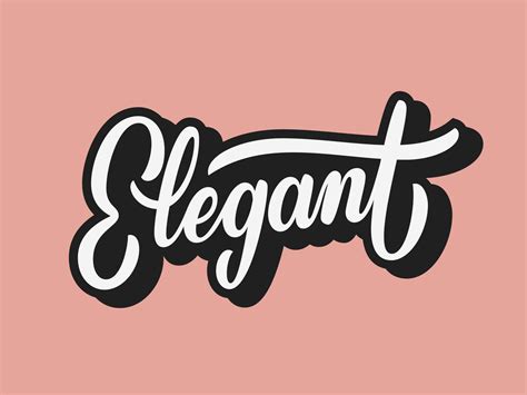 Elegant By Miguel Spinola On Dribbble