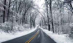 Snowy Winter Road The Little Gsp