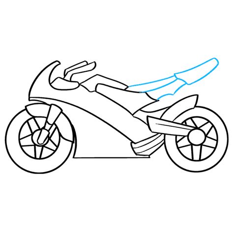 How To Draw A Motorcycle Really Easy Drawing Tutorial