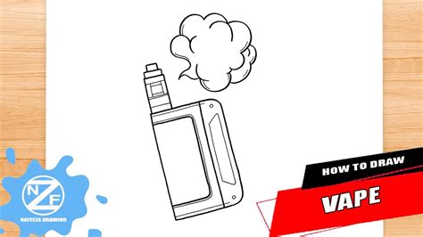 How To Draw Vape Youtube