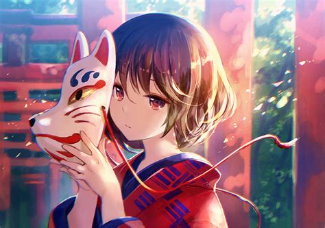 Anime Girl Hd Wallpaper By Fuji Choko Artofit